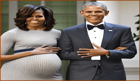 Captivating Moments: Michele Obama's Pregnancy Pictures